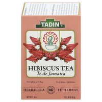 Tadin Tea Habiscus Te De Jamaica, 24 Each